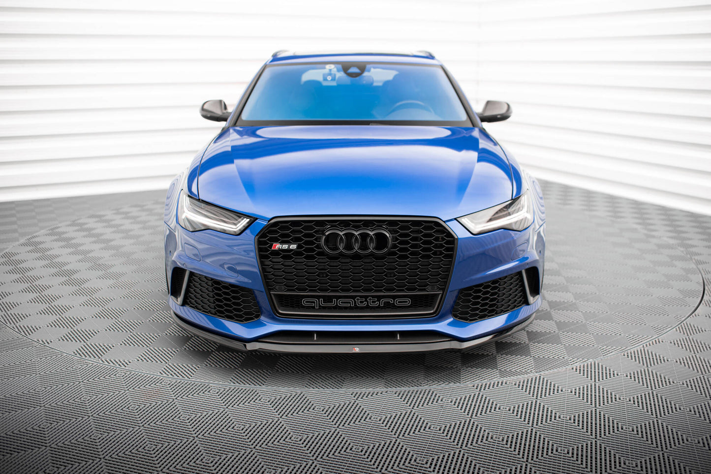 Forreste splitter V.2 Audi RS6 C7 / C7 Facelift