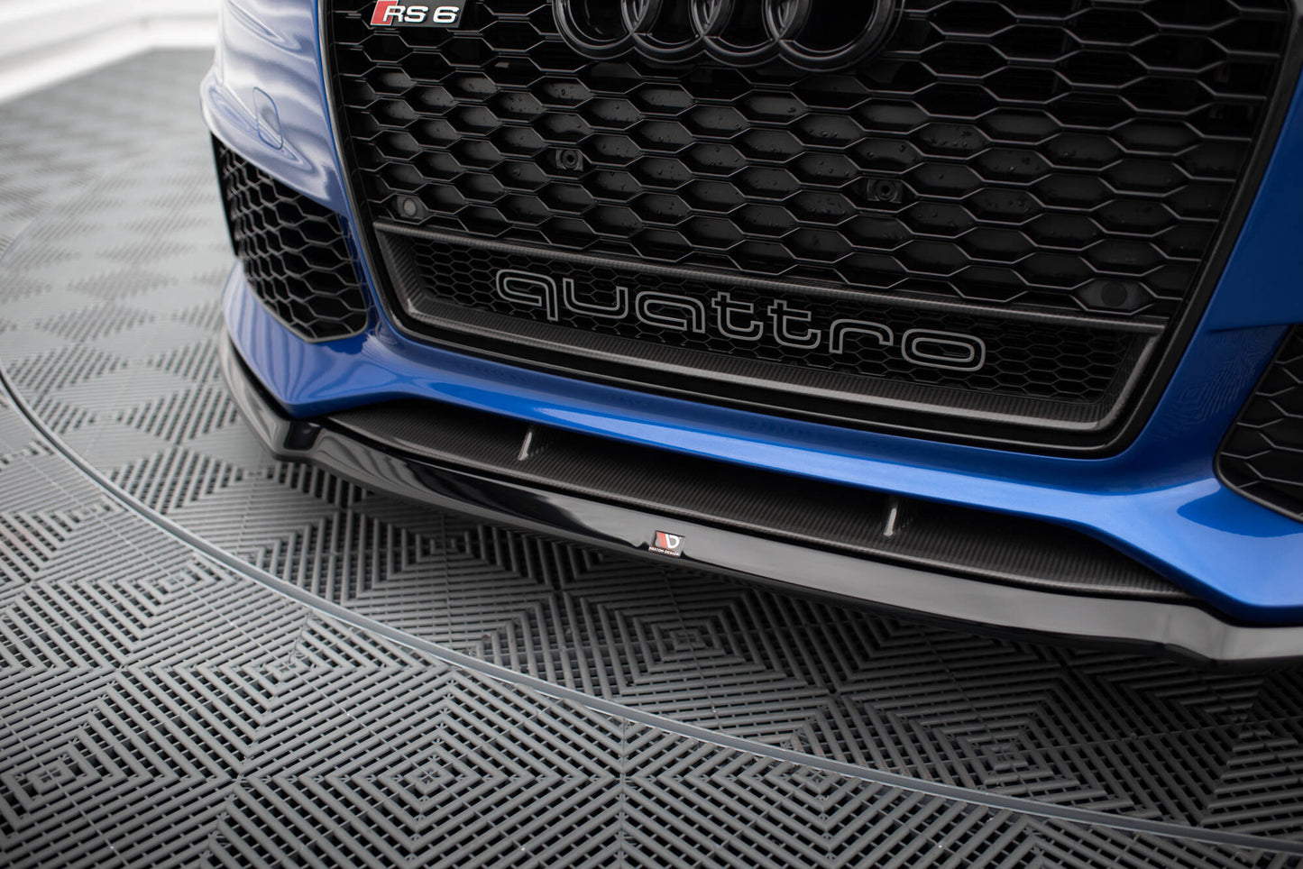 Forreste splitter V.2 Audi RS6 C7 / C7 Facelift