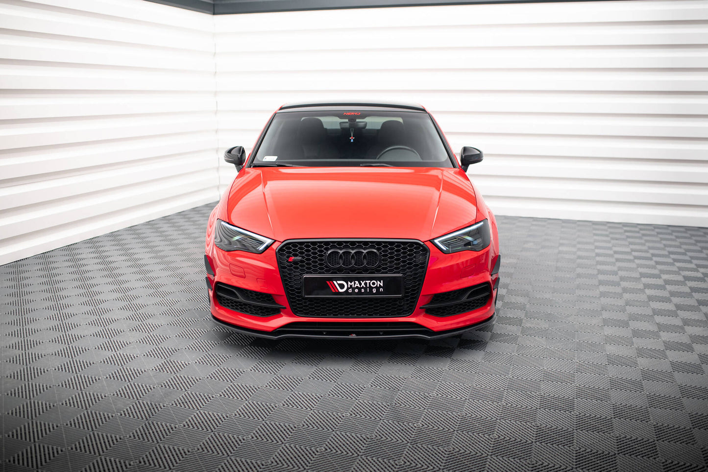 Forreste splitter V.2 Audi S3 / A3 S-Line 8V Sedan / Cabrio