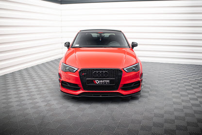 Forreste splitter V.2 Audi S3 / A3 S-Line 8V Sedan / Cabrio