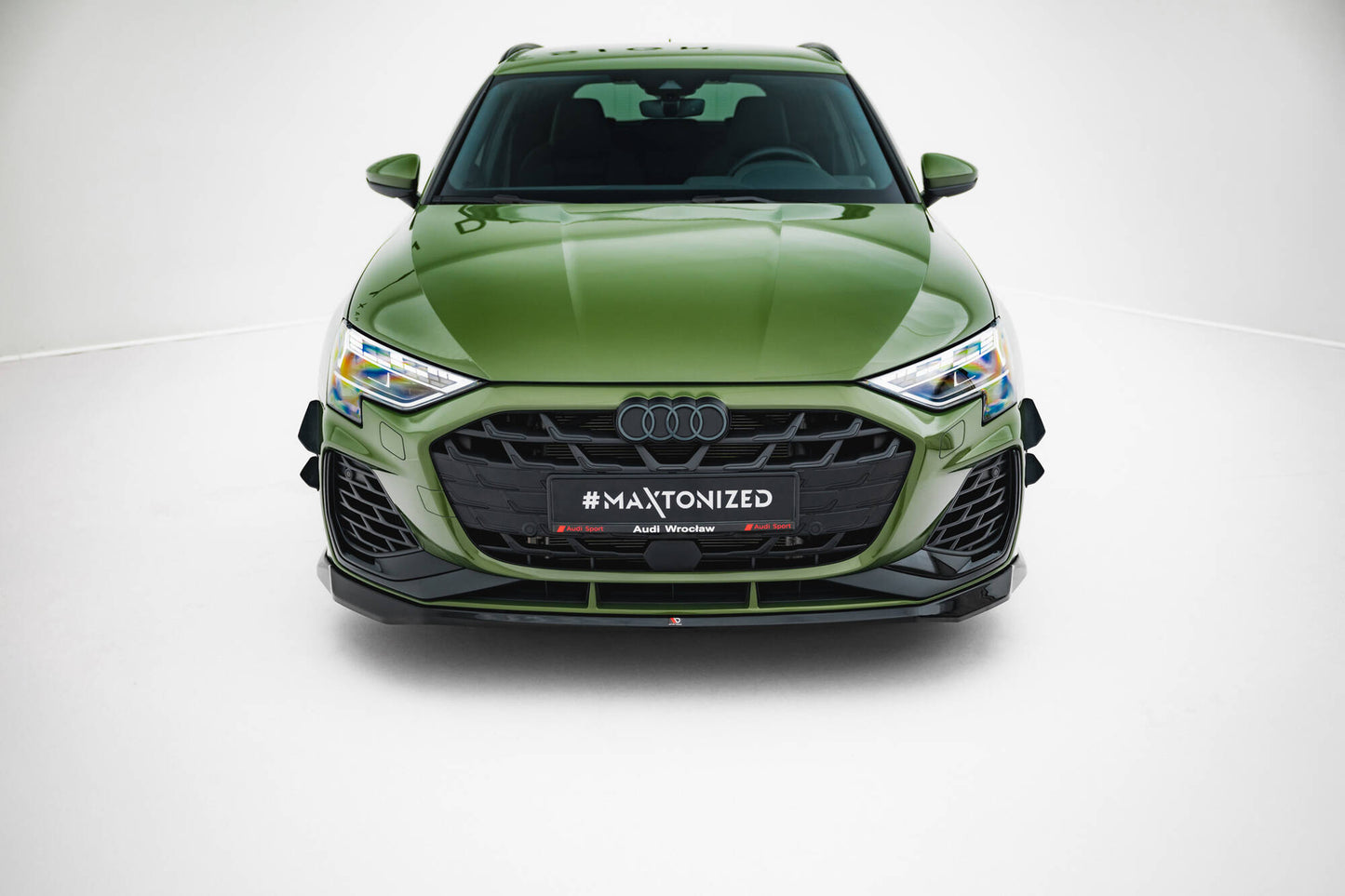 Forreste splitter V.2 Audi S3 Sportback / A3 S-line Sportback 8Y Facelift