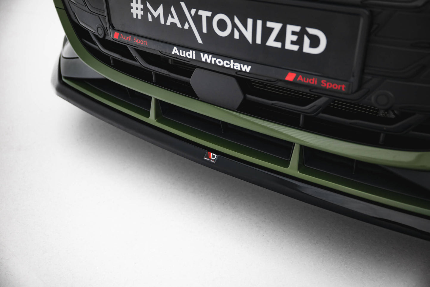 Forreste splitter V.2 Audi S3 Sportback / A3 S-line Sportback 8Y Facelift