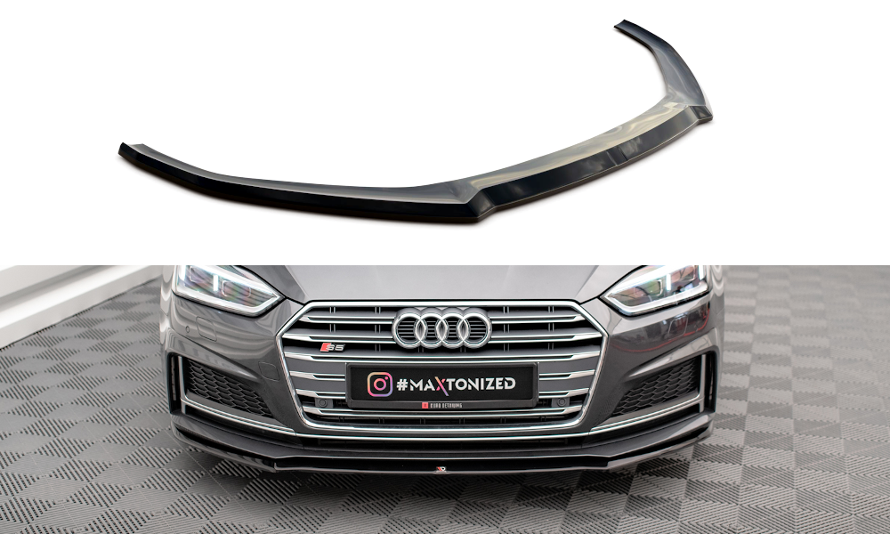 Forreste splitter V.2 Audi S5 / A5 S-Line F5 Coupe / Sportback