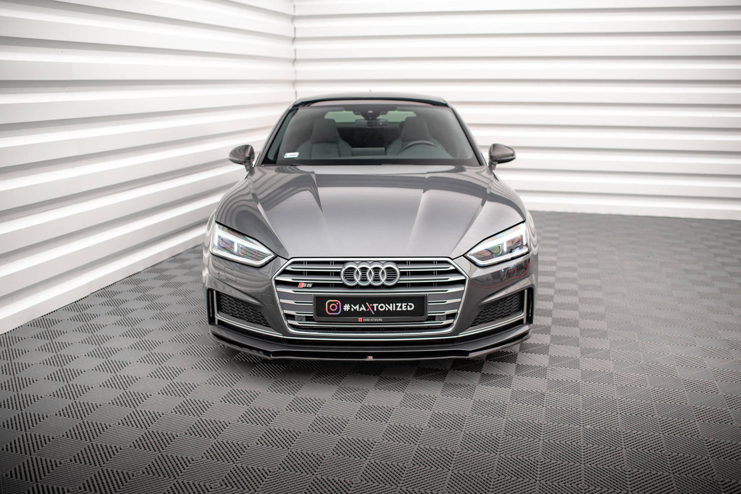 Forreste splitter V.2 Audi S5 / A5 S-Line F5 Coupe / Sportback