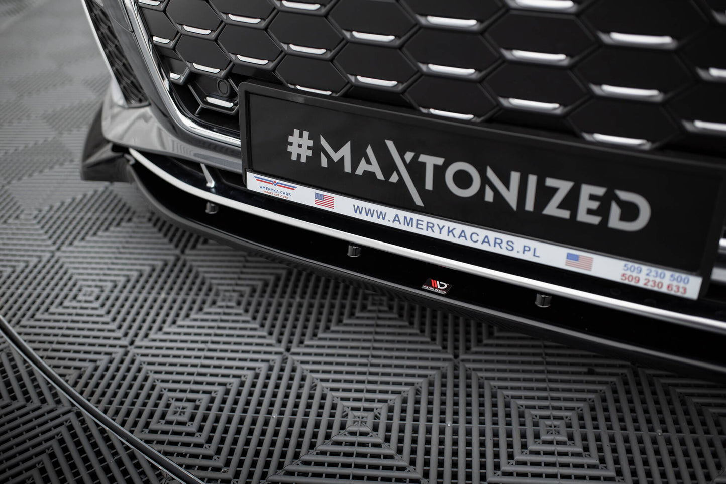 Forreste splitter V.2 Audi S5 / A5 S-Line F5 Facelift
