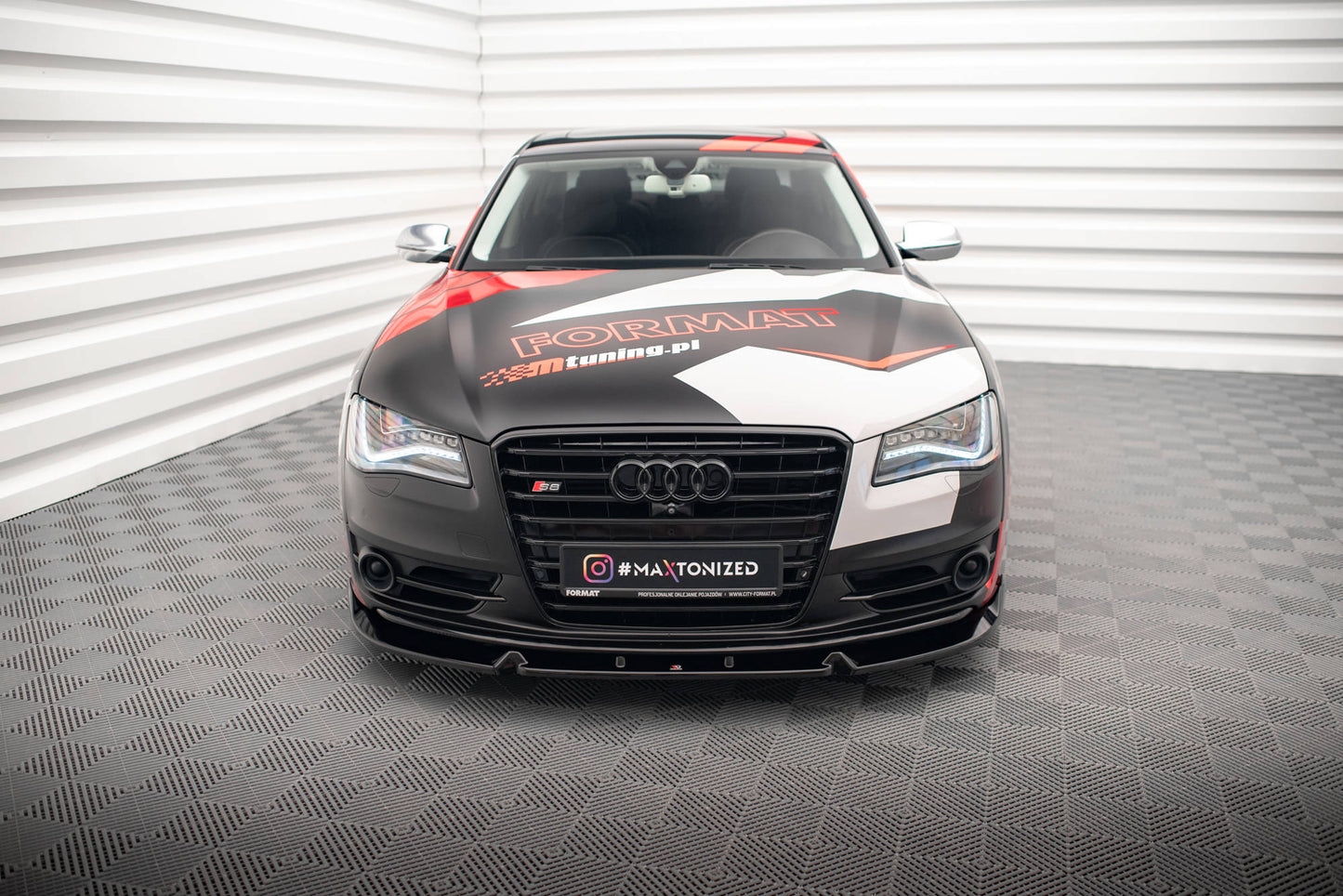 Forreste splitter V.2 Audi S8 D4