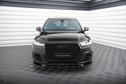 Forreste splitter V.2 Audi SQ7 / Q7 S-Line Mk2