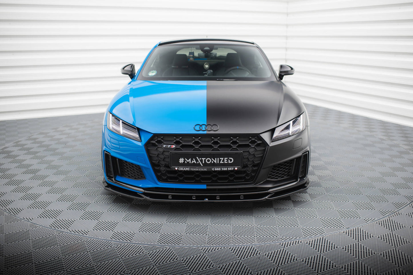 Forreste splitter V.2 Audi TT S / TT S-Line 8S Facelift