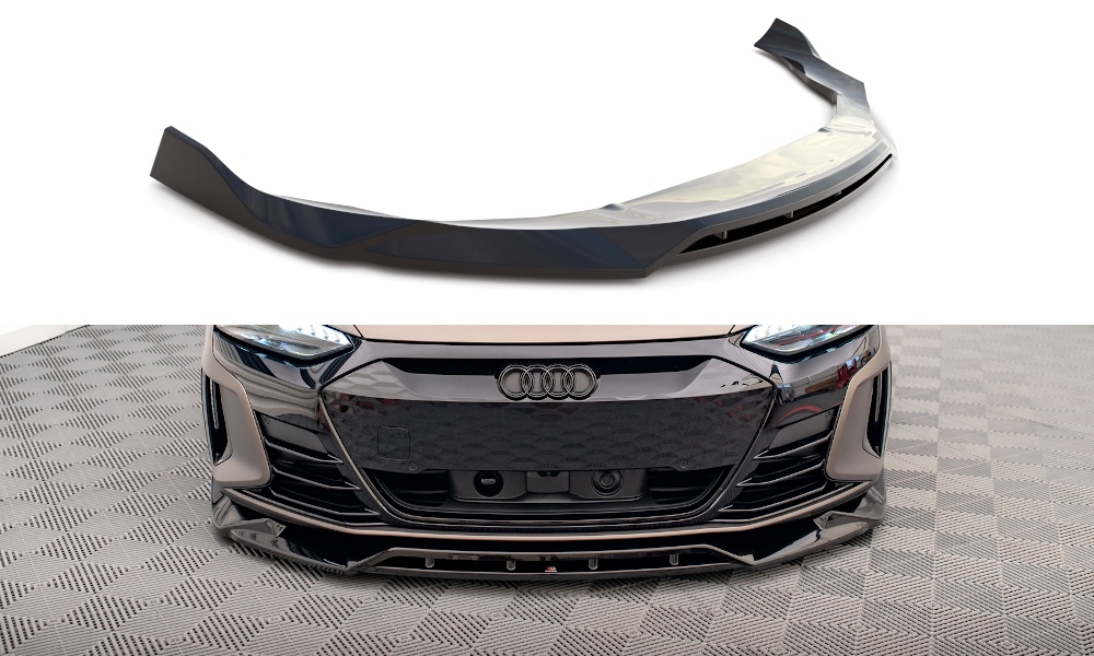 Forreste splitter V.2 Audi e-Tron GT / RS GT Mk1