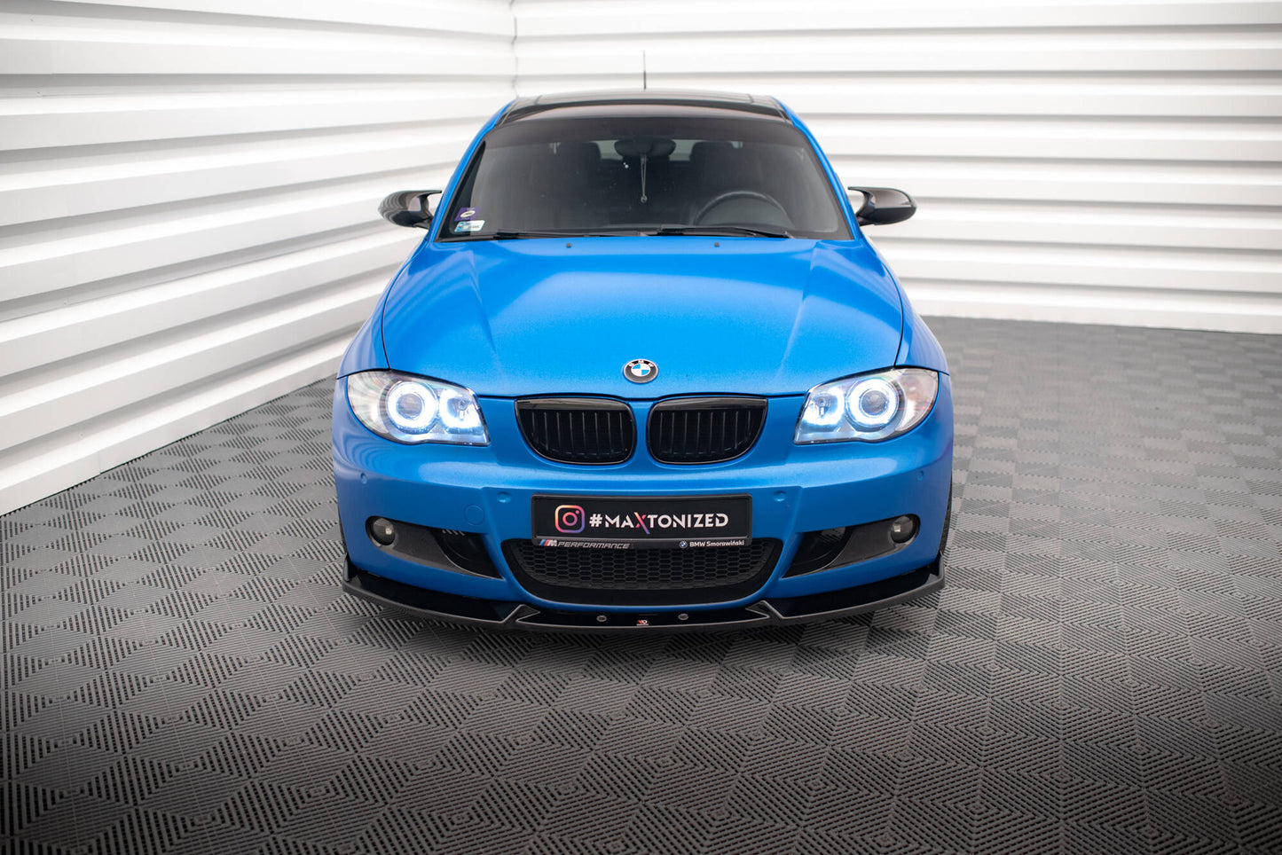 Forreste splitter V.2 BMW 1 M-Pack E87 / E81 Facelift