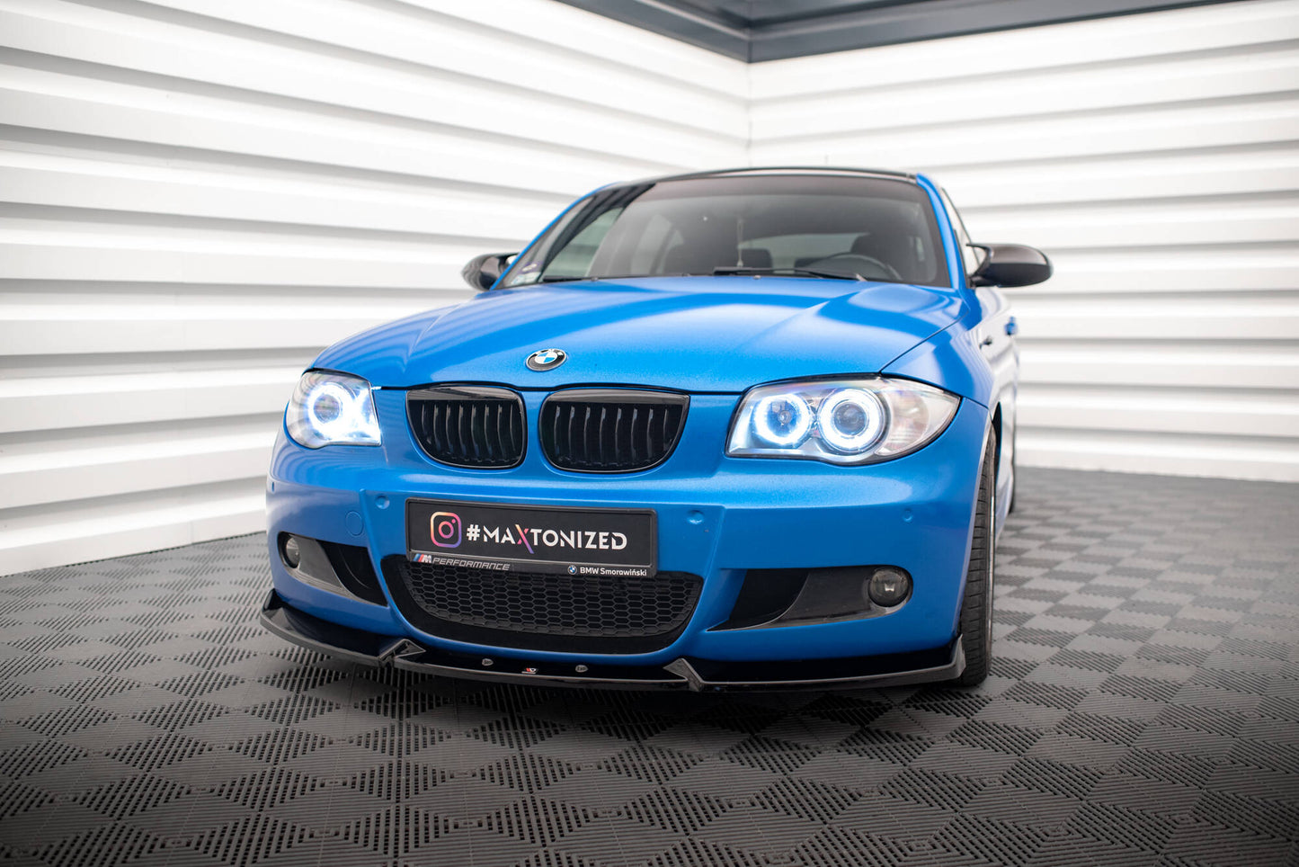 Forreste splitter V.2 BMW 1 M-Pack E87 / E81 Facelift