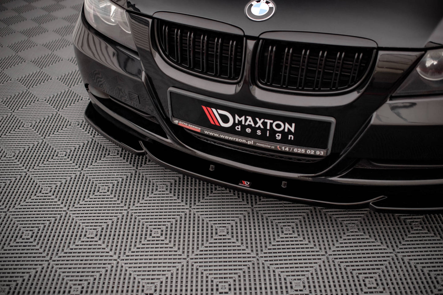 Forreste splitter V.2 BMW 3 E90