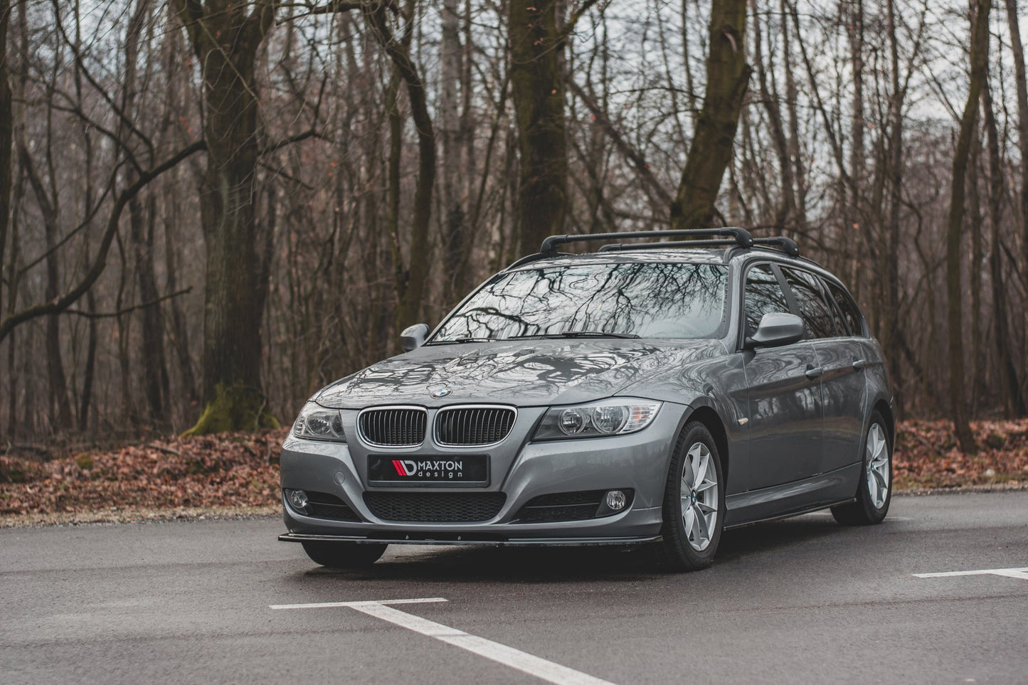 Forreste splitter V.2 BMW 3 E90/E91 Facelift