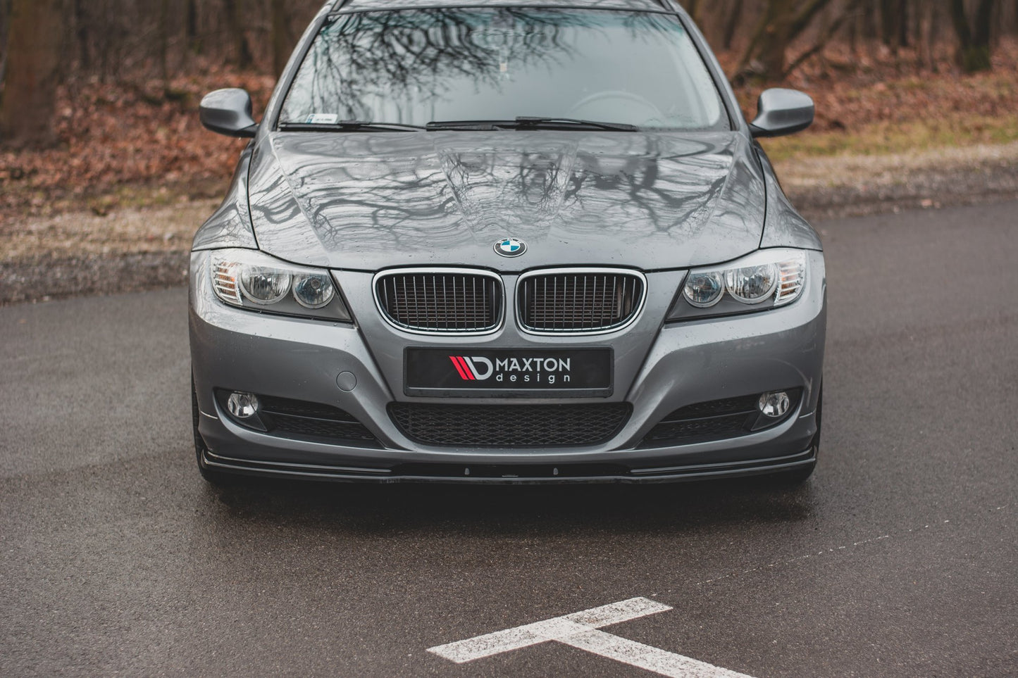 Forreste splitter V.2 BMW 3 E90/E91 Facelift