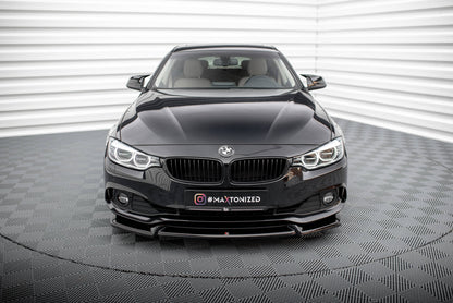 Forreste splitter V.2 BMW 4 Coupe / Gran Coupe / Cabrio F32 / F36 / F33