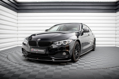 Forreste splitter V.2 BMW 4 Coupe / Gran Coupe / Cabrio F32 / F36 / F33