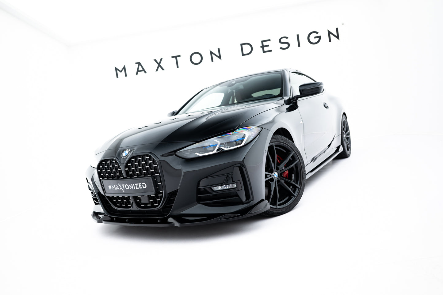 Forreste splitter V.2 BMW 4 M-Pack / M440i G22 / G23 / G22 Facelift / G23 Facelift