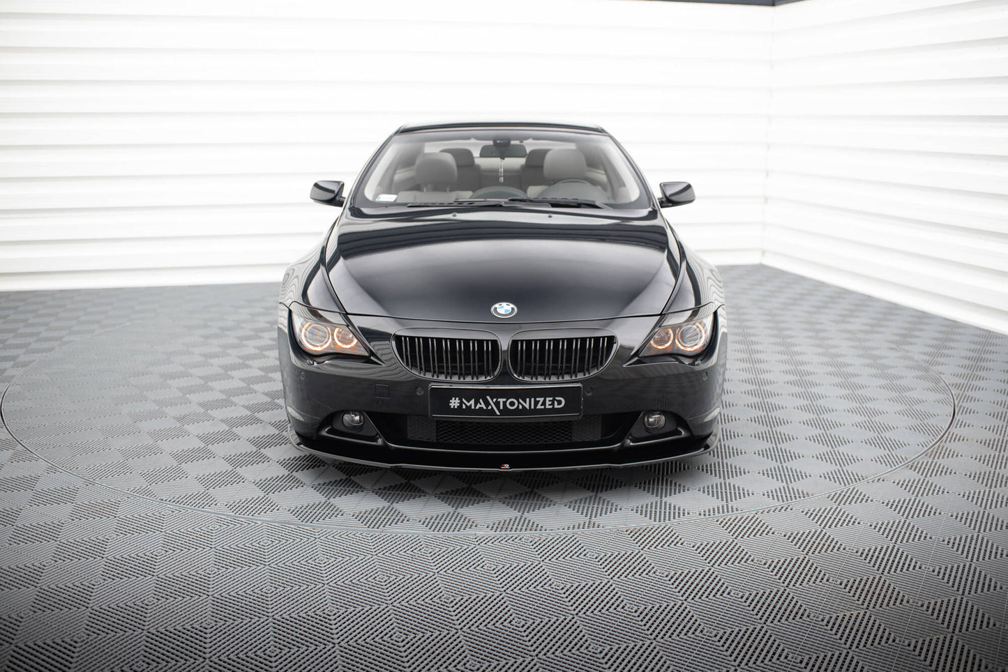 Forreste splitter V.2 BMW 6 Coupe E63 / Cabrio E64