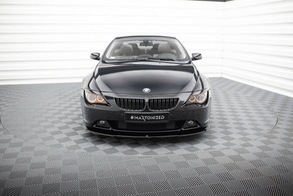Forreste splitter V.2 BMW 6 Coupe E63 / Cabrio E64