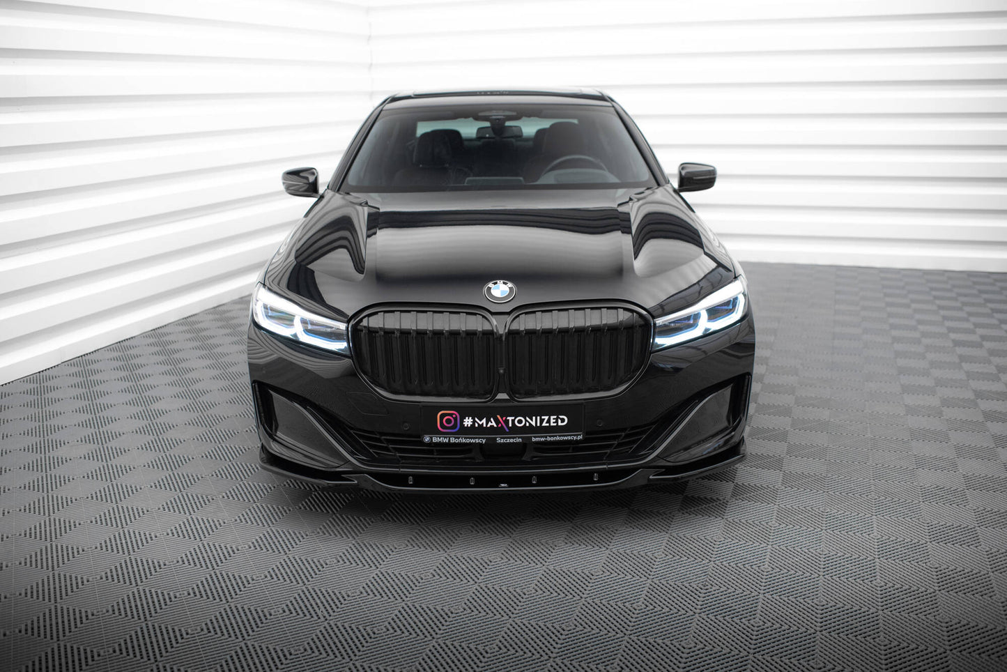 Forreste splitter V.2 BMW 7 G11 / G12 Facelift