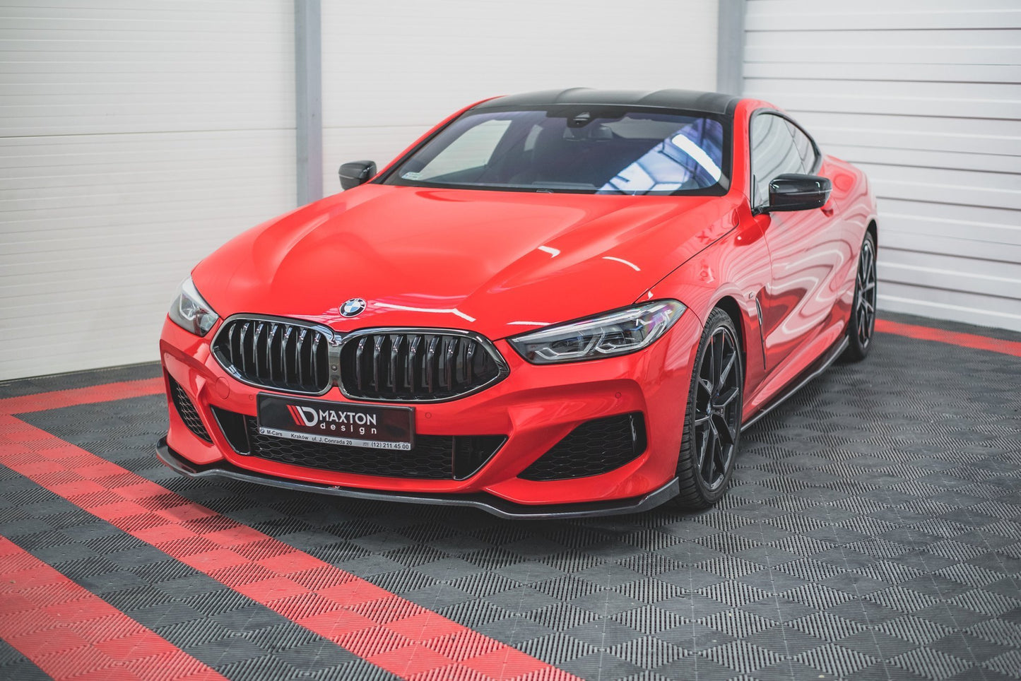 Forreste splitter V.2 BMW 8 Coupe G15 / 8 Gran Coupe M-pack G16
