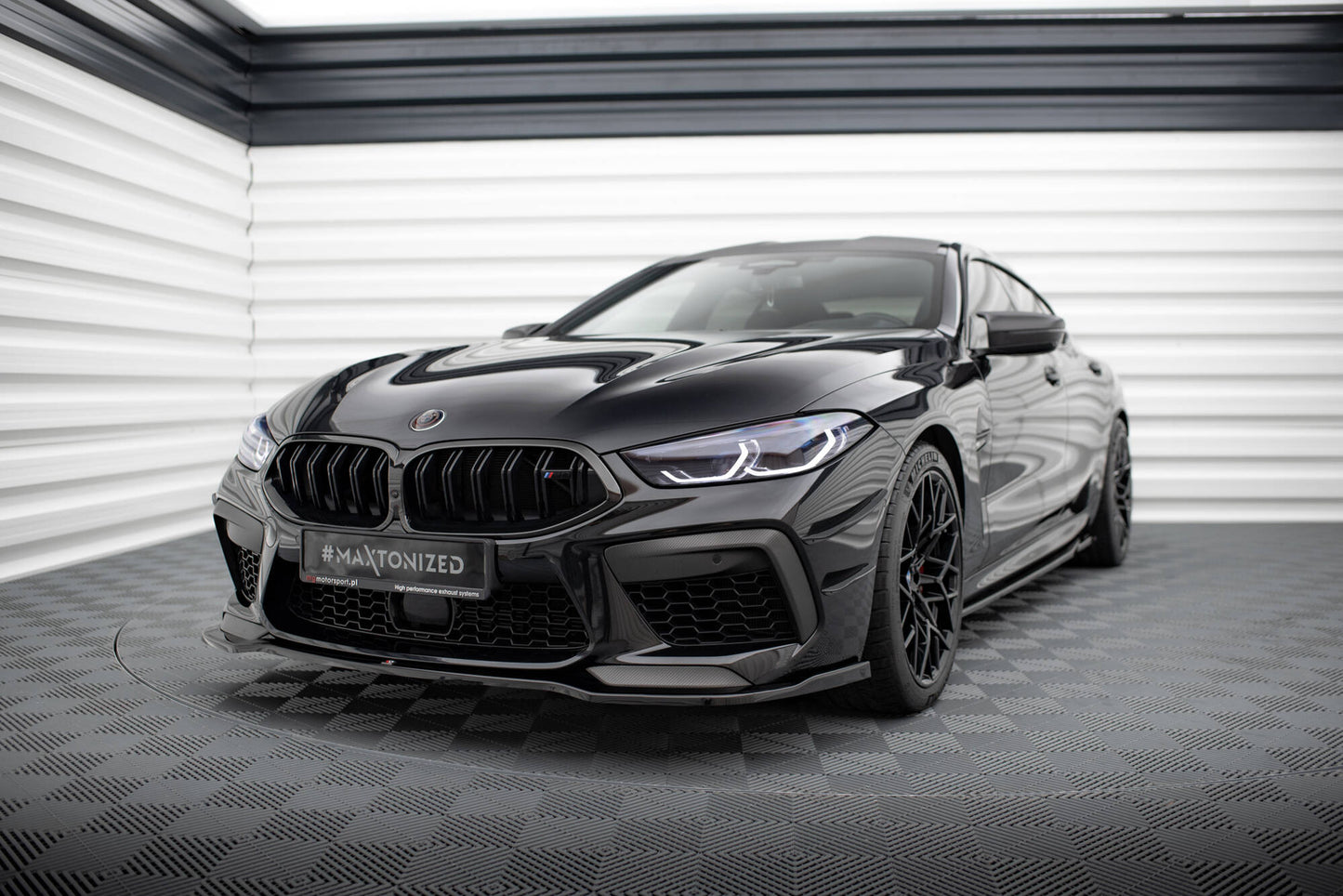 Forreste splitter V.2 BMW M8 Gran Coupe F93 / Coupe F92