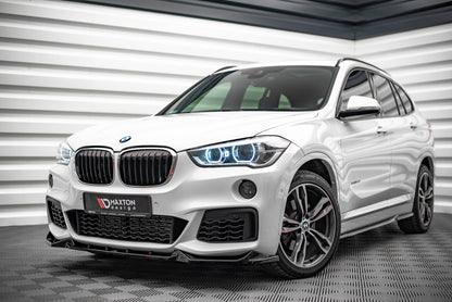 Forreste splitter V.2 BMW X1 M-Pack F48