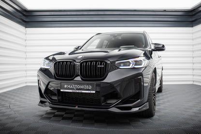Forreste splitter V.2 BMW X3 M F97 Facelift