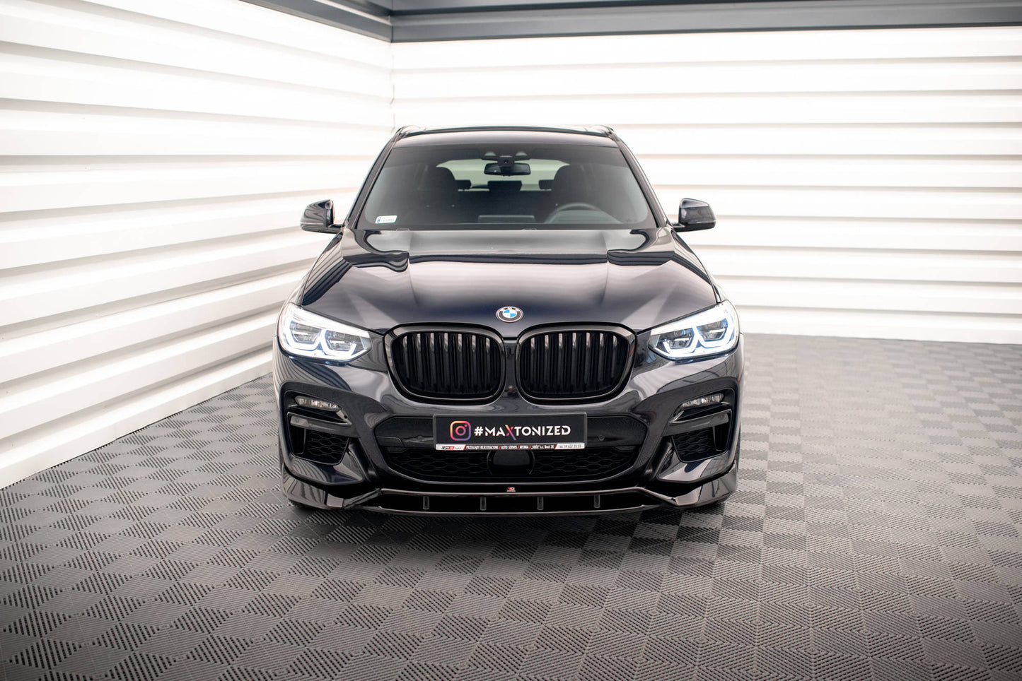 Forreste splitter V.2 BMW X3 M40d / M40i / M-Pack G01