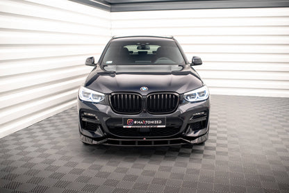 Forreste splitter V.2 BMW X3 M40d / M40i / M-Pack G01