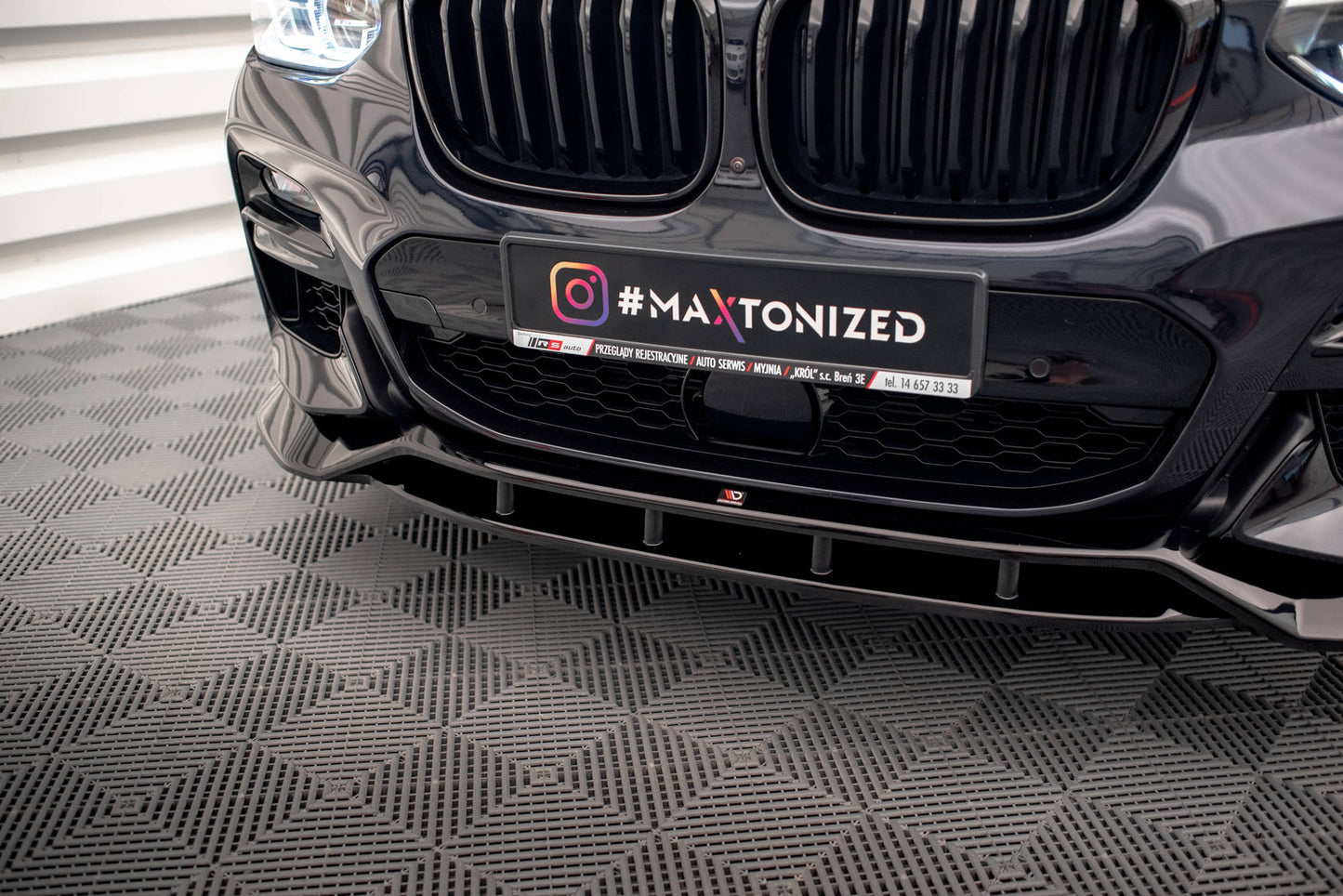 Forreste splitter V.2 BMW X3 M40d / M40i / M-Pack G01