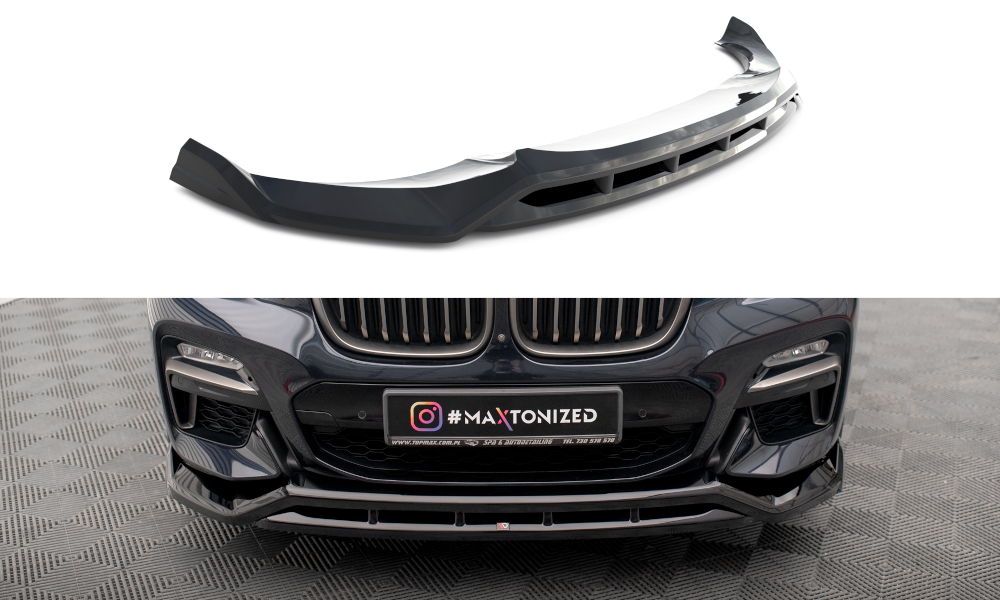 Forreste splitter V.2 BMW X4 M-Pack G02