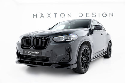 Forreste splitter V.2 BMW X4 M-Pack G02 Facelift