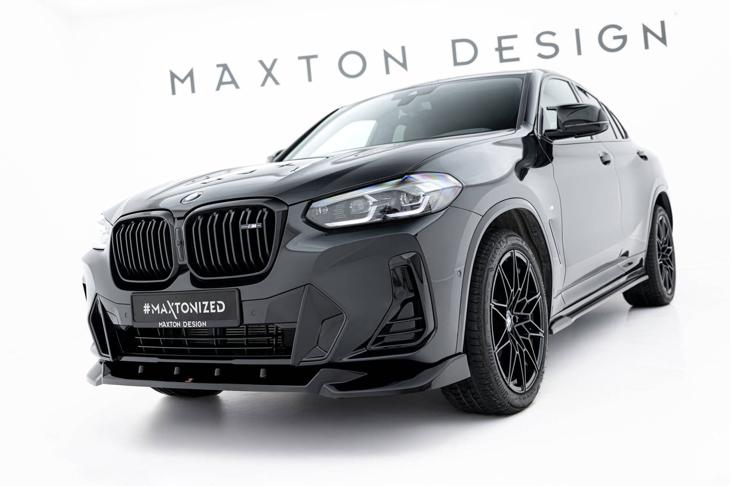 Forreste splitter V.2 BMW X4 M-Pack G02 Facelift