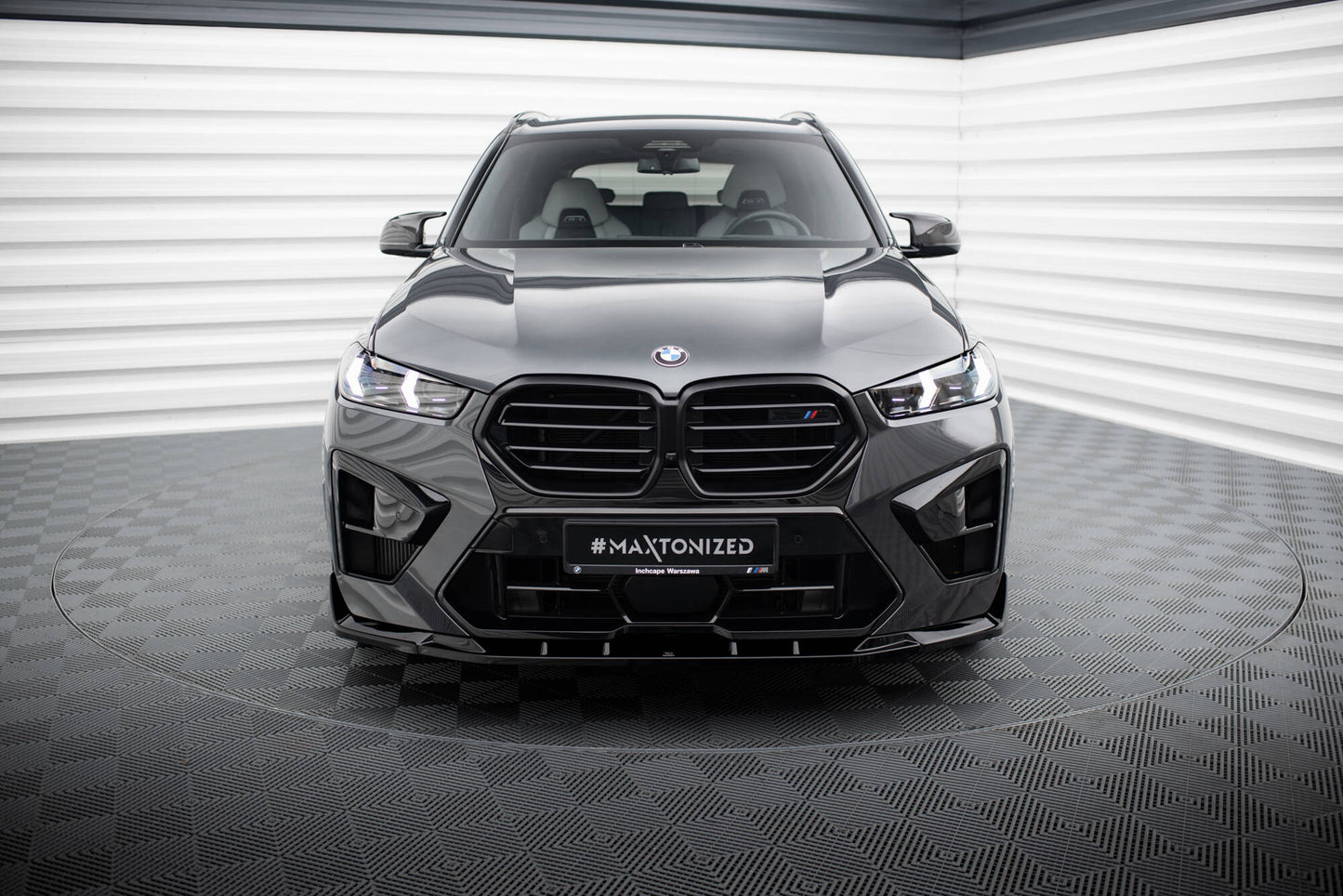 Forreste splitter V.2 BMW X5 M F95 Facelift