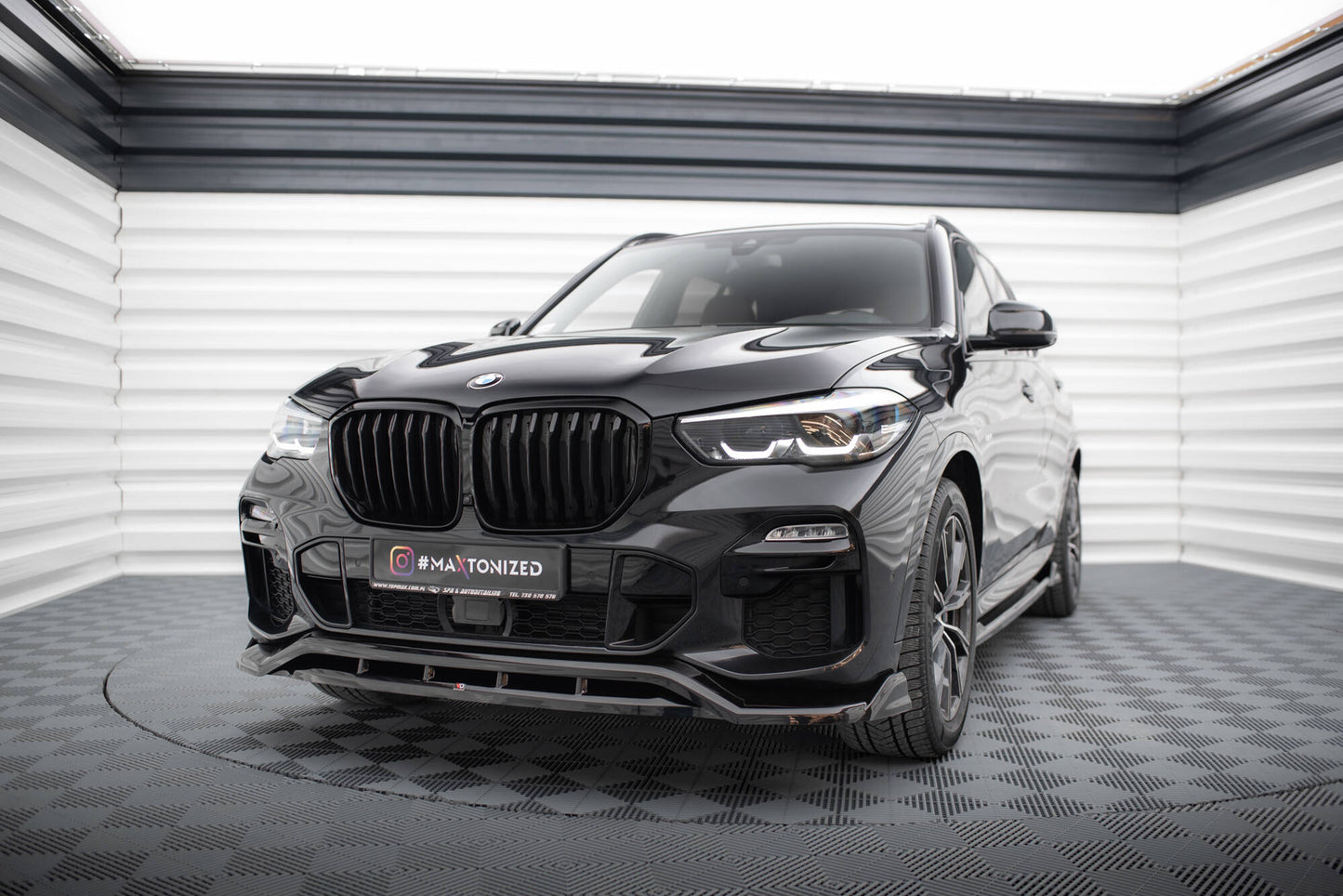 Forreste splitter V.2 BMW X5 M-Pack G05