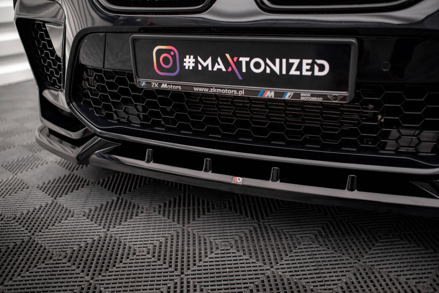 Forreste splitter V.2 BMW X6 M F96