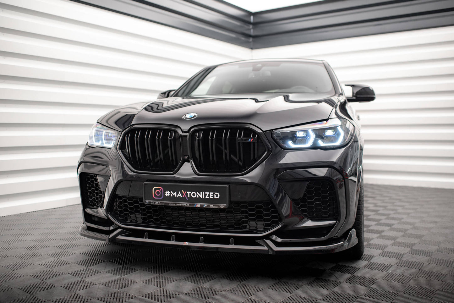 Forreste splitter V.2 BMW X6 M F96