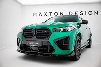 Forreste splitter V.2 BMW X6 M F96 Facelift
