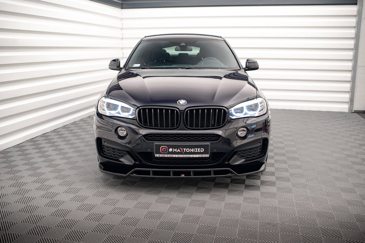 Forreste splitter V.2 BMW X6 M-Pack F16
