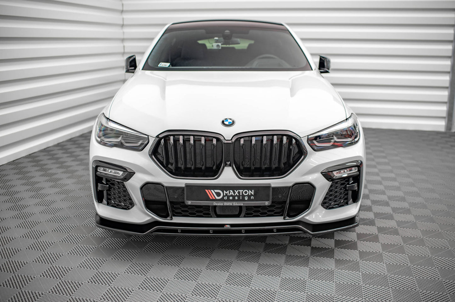 Forreste splitter V.2 BMW X6 M-Pack G06