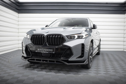 Forreste splitter V.2 BMW X6 M-Pack G06 Facelift
