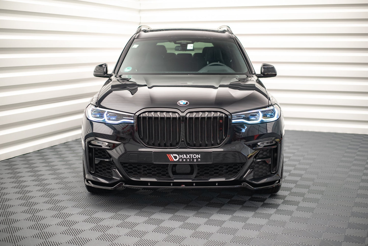 Forreste splitter V.2 BMW X7 M-Pack G07
