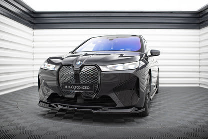 Forreste splitter V.2 BMW iX M-Pack i20