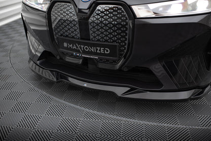Forreste splitter V.2 BMW iX M-Pack i20