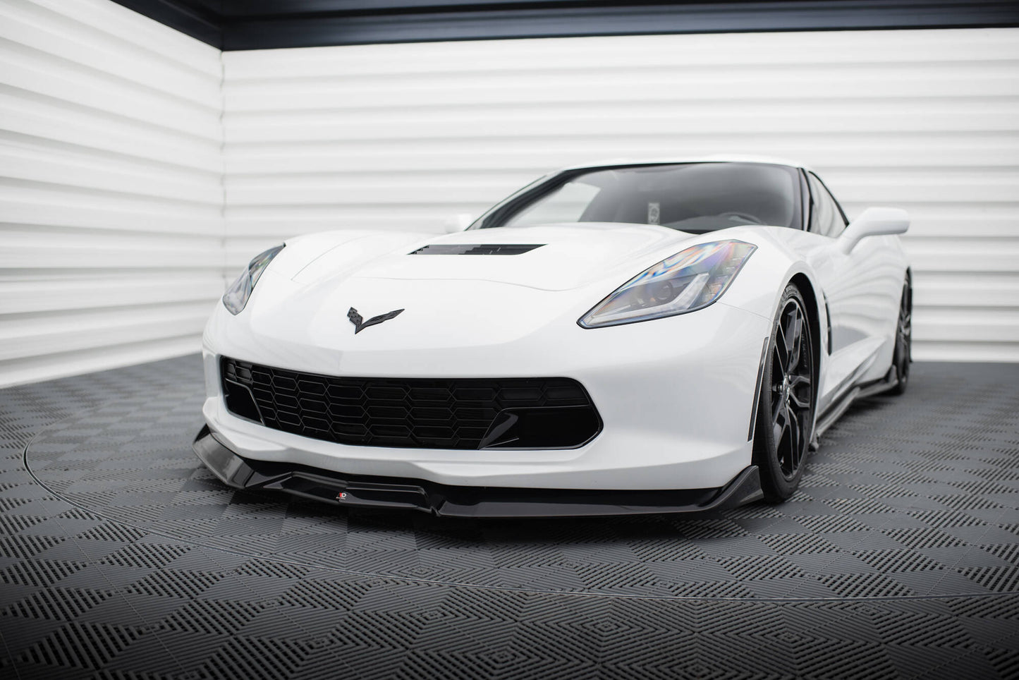 Forreste splitter V.2 Chevrolet Corvette StinGrå / Z06 C7
