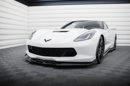 Forreste splitter V.2 Chevrolet Corvette StinGrå / Z06 C7