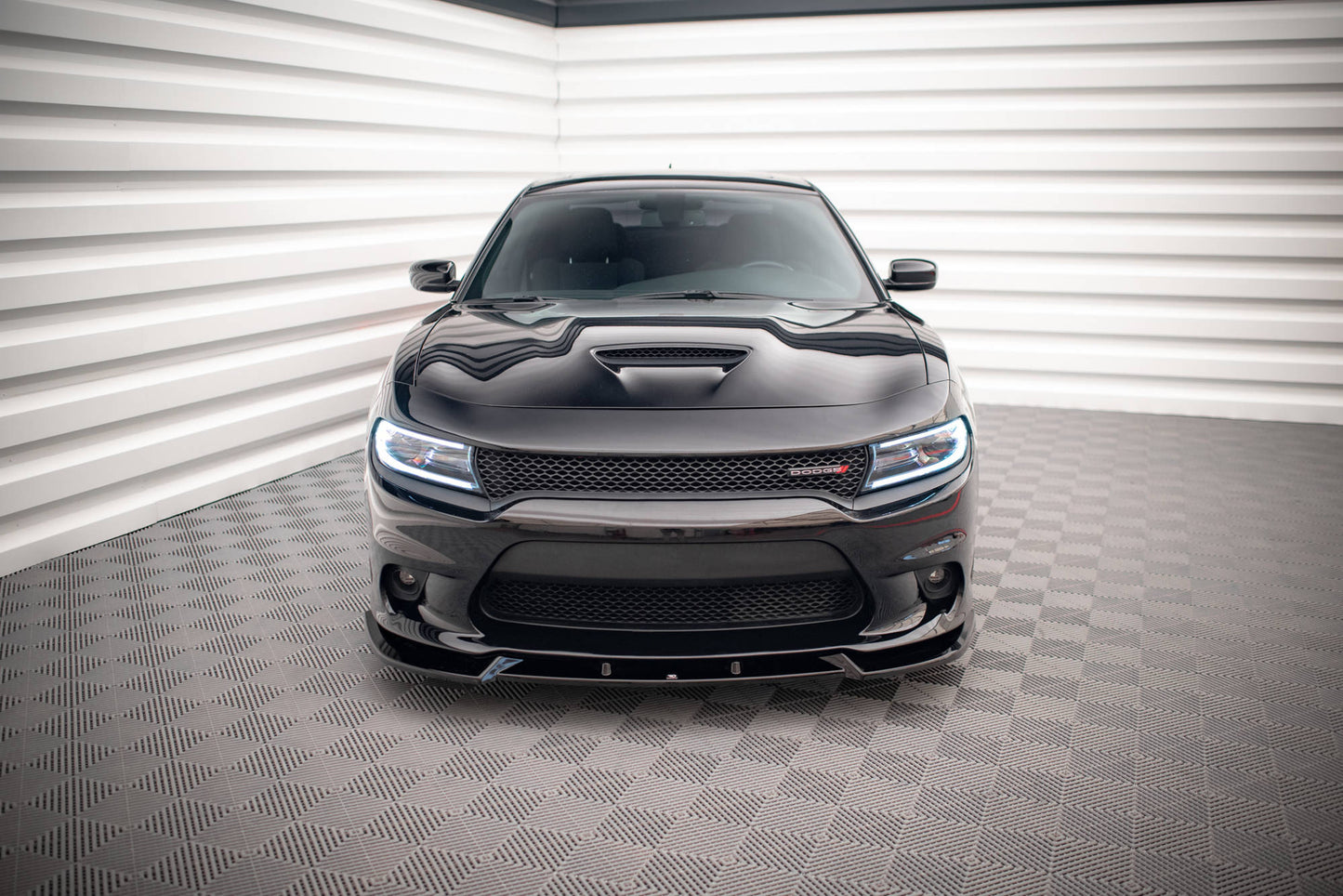 Forreste splitter V.2 Dodge Charger SRT Mk7 Facelift