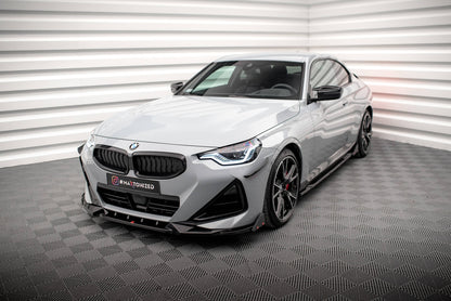 Forreste splitter V.2 + Flaps BMW 2 Coupe M-Pack / M240i G42