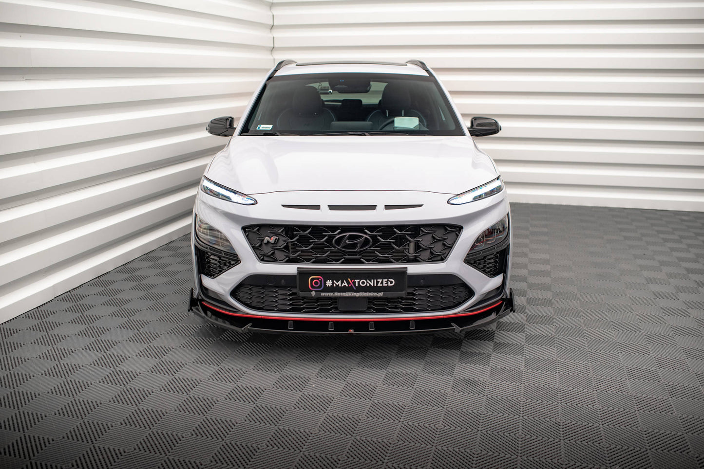 Forreste splitter V.2 + Flaps Hyundai Kona N Mk1